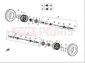 CFMOTO 2011 UTV UFORCE 600 (CF600-5) FRONT WHEEL
