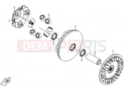 CFMOTO 2013 UTV UFORCE 600 (CF600-5) PRIMARY SHEAVE
