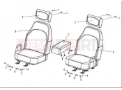 CFMOTO 2013 UTV UFORCE 600 (CF600-5) SEAT ASSY