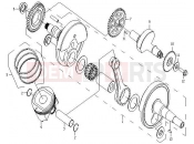 CFMOTO 2013 UTV UFORCE 600 (CF600-5) CRANKSHAFT, PISTON, BALANCER - E13