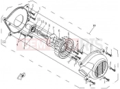 CFMOTO 2013 UTV UFORCE 600 (CF600-5) COOLING FAN ASSY. ( GOES ) - E27