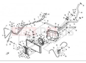 CFMOTO UFORCE 600 (CF600-5) COOLING SYSTEM