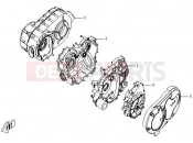 CFMOTO UFORCE 600 (CF600-5) CRANKCASE ASSY - E01