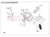 CFMOTO UFORCE 600 (CF600-5) CYLINDER BODY - E10