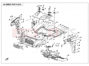 CFMOTO 2013 UTV UFORCE 800 (CF800-3) FRONT PLASTICS - F04-1
