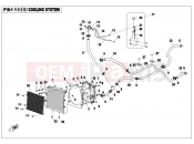 CFMOTO 2013 UTV UFORCE 800 (CF800-3) COOLING SYSTEM - F18-1