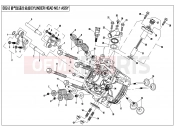 CFMOTO 2013 UTV UFORCE 800 (CF800-3) CYLINDER HEAD NO.1 ASSY. - E02-2
