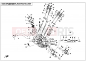 CFMOTO 2013 UTV UFORCE 800 (CF800-3) CYLINDER HEAD NO.2 ASSY. - E02-6