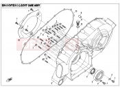 CFMOTO UFORCE 800 (CF800-3) CVT CASE ASSY - E01-3