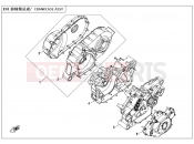 CFMOTO 2015 UTV UFORCE 800 (CF800-3) ENGINE ASSY