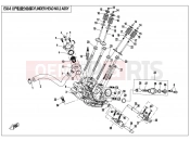 CFMOTO 2015 UTV UFORCE 800 (CF800-3) CYLINDER HEAD NO.2 ASSY.