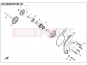 CFMOTO 2015 UTV UFORCE 800 (CF800-3) WATER PUMP ASSY.