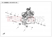 CFMOTO 2015 UTV UFORCE 800 (CF800-3) ENGINE MOUNTING PARTS