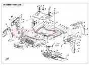 CFMOTO 2015 UTV UFORCE 800 (CF800-3) FRONT PLASTICS