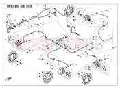 CFMOTO 2015 UTV UFORCE 800 (CF800-3) BRAKE SYSTEM