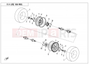 CFMOTO 2015 UTV UFORCE 800 (CF800-3) REAR WHEEL