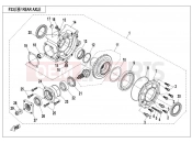 CFMOTO 2015 UTV UFORCE 800 (CF800-3) REAR AXLE