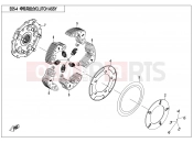 CFMOTO 2016 UTV UFORCE 800 (CF800-3) CLUTCH ASSY - E05-4