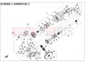CFMOTO 2017 UTV UFORCE 800 (CF800-3) TRANSMISSION SYSTEM (2) - E06-2