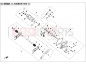CFMOTO UFORCE 800 (CF800-3) TRANSMISSION SYSTEM(3) - E06-3-V1