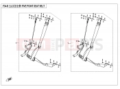 CFMOTO 2020 UTV UFORCE 800 (CF800-3) FIVE POINT SEAT BELTS