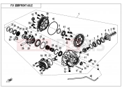 CFMOTO 2017 UTV UFORCE 800 (CF800UTR-2) FRONT AXLE - F31