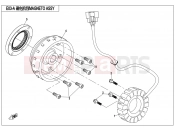 CFMOTO 2017 UTV UFORCE 800 (CF800UTR-2) MAGNETO ASSY.(EPS) - E03-A