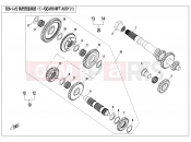CFMOTO 2017 UTV UFORCE 800 (CF800UTR-2) TRANSMISSION SYSTEM(â ) - E06-1-V2
