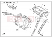 CFMOTO UFORCE 800 (CF800UTR-2) CYLINDER BODY ASSY. - E02-3