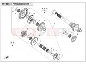 CFMOTO UFORCE 800 (CF800UTR-2) TRANSMISSION SYSTEM(1) - E06-1-V3