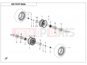 FRONT WHEEL - F07 - CFMOTO UFORCE 800 (CF800UTR-4) 2026