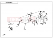 BUMPER @^ CAB FRAME - F23-A - CFMOTO UFORCE 800 (CF800UTR-4) 2026