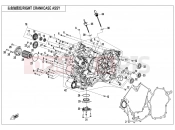 RIGHT CRANKCASE ASSY - E01-2-V2 - CFMOTO UFORCE 800 (CF800UTR-4) 2026