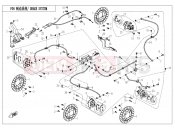 CFMOTO 2015 UTV UFORCE 800 (CF800UU-A) BRAKE SYSTEM - F08