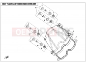 CFMOTO 2015 UTV UFORCE 800 (CF800UU-A) CYLINDER HEAD COVER ASSY - E02-1