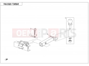 CFMOTO 2016 UTV UFORCE 800 (CF800UU-A) TOWBAR (SPLIT) - F40-B