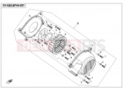 CFMOTO 2016 UTV UFORCE 800 (CF800UU-A) FAN ASSY - E18