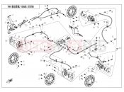 CFMOTO 2017 UTV UFORCE 800 (CF800UU-A) BRAKE SYSTEM(ORDINARY) - F08-A
