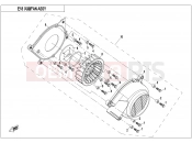 CFMOTO 2017 UTV UFORCE 800 (CF800UU-A) FAN ASSY. - E18