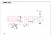 CFMOTO 2020 UTV UFORCE 800 (CF800UU-A) TOWBAR (SPLIT) - F40-B