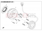 CFMOTO UFORCE 800 (CF800UU-A) MAGNETO ASSY.(WITH EPS) - E03-B