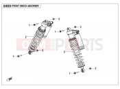 CFMOTO 2025 SSV ZFORCE 950 (CF1000STR-3L) FRONT SHOCK ABSORBER - F05-2