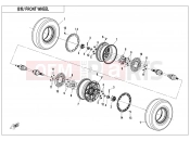 CFMOTO 2025 SSV ZFORCE 950 (CF1000STR-3L) FRONT WHEEL - F07