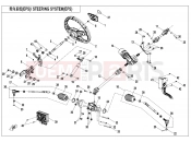 CFMOTO 2025 SSV ZFORCE 950 (CF1000STR-3L) STEERING SYSTEM(EPS) - F10