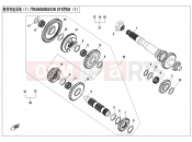 CFMOTO 2025 SSV ZFORCE 950 (CF1000STR-3L) TRANSMISSION SYSTEM(1) - E06-1-V2