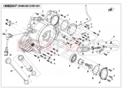 CFMOTO ZFORCE 1000 (CF1000US-2) LEFT CRANKCASE COVER ASSY. - E01-4-V2