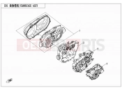 CFMOTO ZFORCE 500 (CF500US-EX) CRANKCASE ASSY. - E01