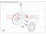 CFMOTO ZFORCE 500 (CF500US-EX) MAGNETO ASSY(EPS) - E03-B