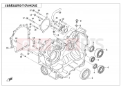 CFMOTO ZFORCE 600 (CF600-3) RIGHT CRANKCASE - E03