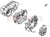 CFMOTO ZFORCE 600 (CF600-3) CRANKCASE ASSY - E01
